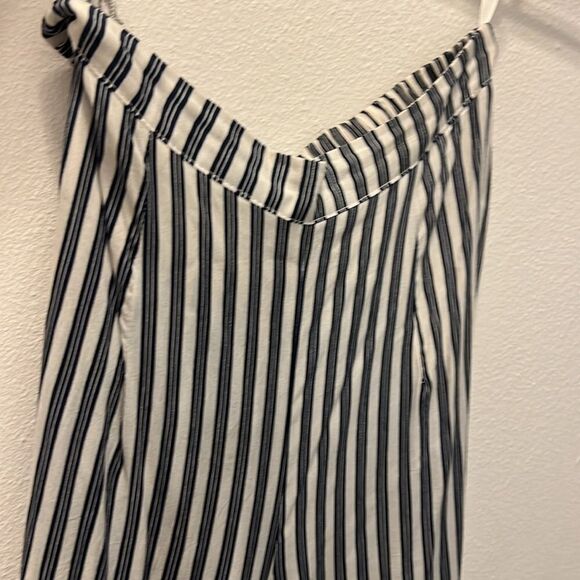 XIX Palms Striped Pant - Slit in Bottom Leg - Size 1 - Excellent Condition - Picture 2 of 4